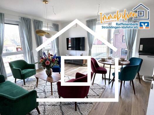 Wohnung zur Miete - Erstbezug 810 € 3 Zimmer 70,9 m² frei ab sofort Sedelsberg Saterland 26683