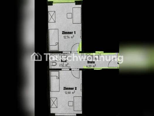 Wohnung zur Miete Tauschwohnung 400 € 2 Zimmer 40 m² Geist Mitte-Süd 48153