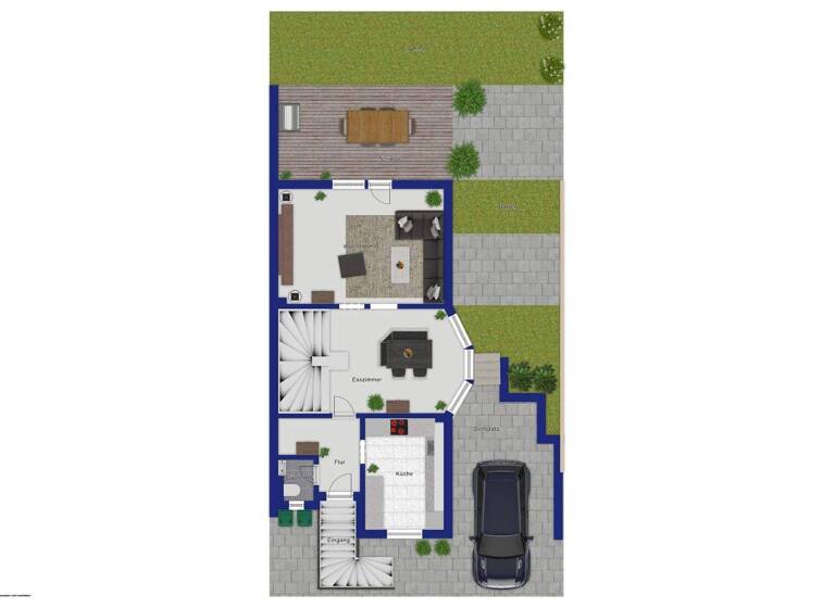 Doppelhaushälfte zum Kauf 443.500 € 5 Zimmer 127 m² 293 m² Grundstück Wogau Jena 07751