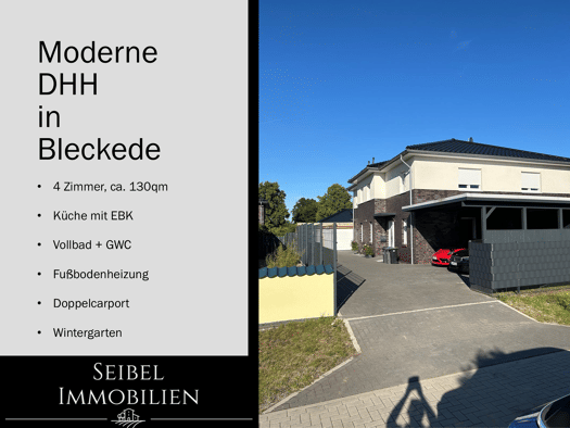Doppelhaushälfte zur Miete 1.500 € 4 Zimmer 128 m² frei ab 01.12.2026 Bleckede Bleckede 21354