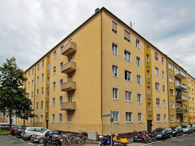 Wohnung zur Miete 748 € 2,5 Zimmer 60,6 m² 3. Geschoss frei ab 13.12.2025 Meuschelstraße 69 Großreuth h d Veste Nürnberg 90409
