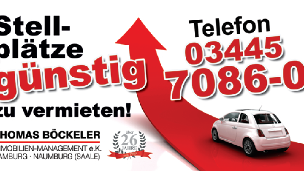 Außenstellplatz zur Miete 30 € Naumburg 06618