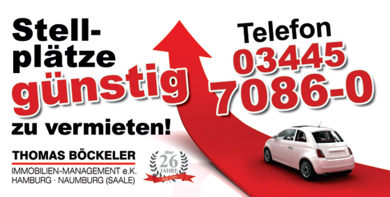 Außenstellplatz zur Miete 30 € Naumburg Naumburg 06618