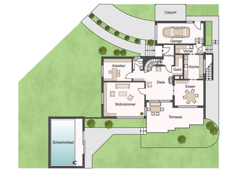 Einfamilienhaus zum Kauf 499.000 € 9 Zimmer 245 m²<br/>Wohnfläche 1.680 m²<br/>Grundstück Bad Berneck Bad Berneck im Fichtelgebirge 95460