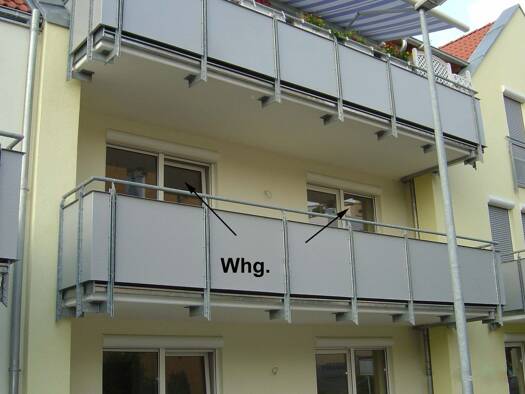 Wohnung zur Miete 440 € 2 Zimmer 37 m² Geschoss 1/2 frei ab 01.04.2026 Stadtparkstraße 20 Schwabach 91126