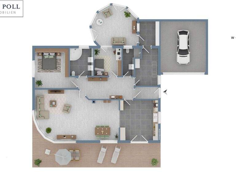 Bungalow zum Kauf 449.000 € 5 Zimmer 171,8 m² 1.178 m² Grundstück Bad Pyrmont 31812