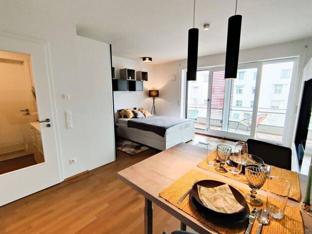 Studio zur Miete 1.130 € 1 Zimmer 37 m² 2. Geschoss Ramersdorf-Perlach München 81737
