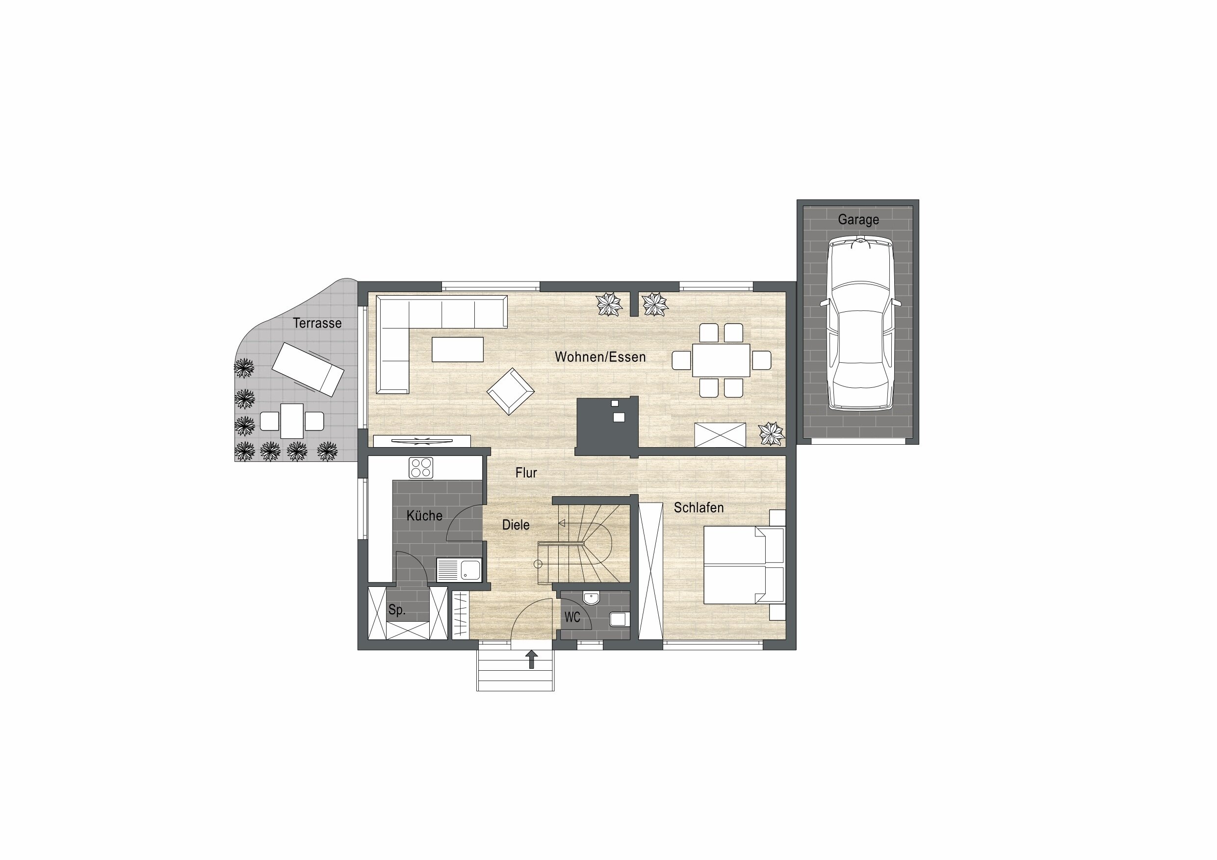 Einfamilienhaus zum Kauf 650.000 € 4 Zimmer 107,5 m²<br/>Wohnfläche 475 m²<br/>Grundstück ab sofort<br/>Verfügbarkeit Dreieichenhain Dreieich 63303