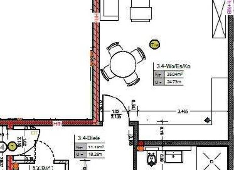 Wohnung zur Miete - Erstbezug 1.150 € 3 Zimmer 91,5 m² frei ab 01.08.2026 Geldern 47608