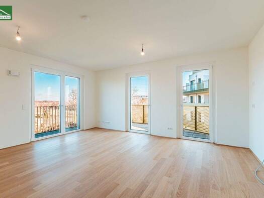 Wohnung zum Kauf - Erstbezug provisionsfrei 594.000 € 5 Zimmer 96,4 m² 3. Geschoss Gerasdorfer Straße 105 Wien 1210