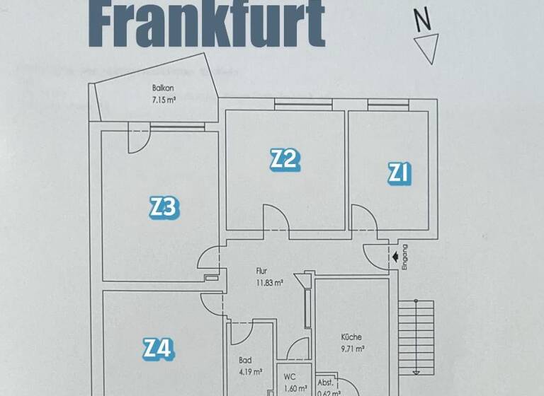Studio zur Miete auf Zeit 870 € 1 Zimmer 16 m² frei ab sofort Kettenhofweg 0 Westend-Süd Frankfurt am Main (Westend) 60325
