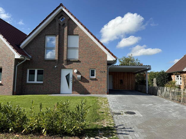 Doppelhaushälfte zur Miete 1.200 € 4 Zimmer 120 m² 343 m² Grundstück frei ab 01.08.2025 Steenfelde Westoverledingen 26810