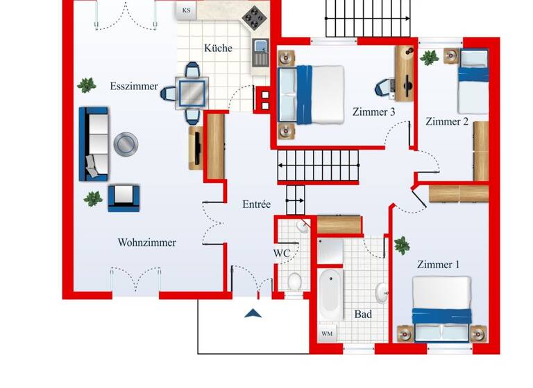 Einfamilienhaus zum Kauf 299.000 € 4 Zimmer 117 m² 695 m² Grundstück Tromborn 57320