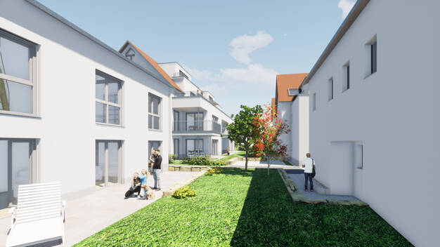Wohnung zum Kauf - Erstbezug 539.000 € 3 Zimmer 86,4 m² EG Kluftern Friedrichshafen / Efrizweiler 88048