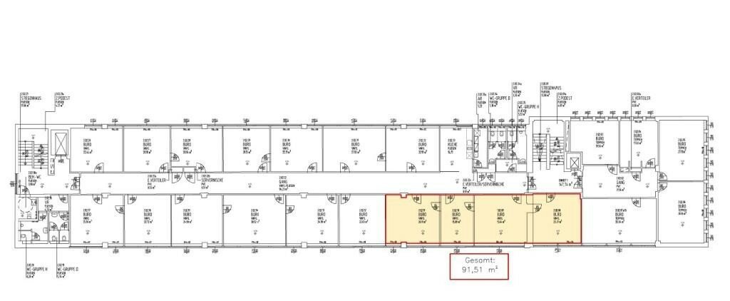 Bürogebäude zur Miete 1.222 € 4 Zimmer Wien 1230