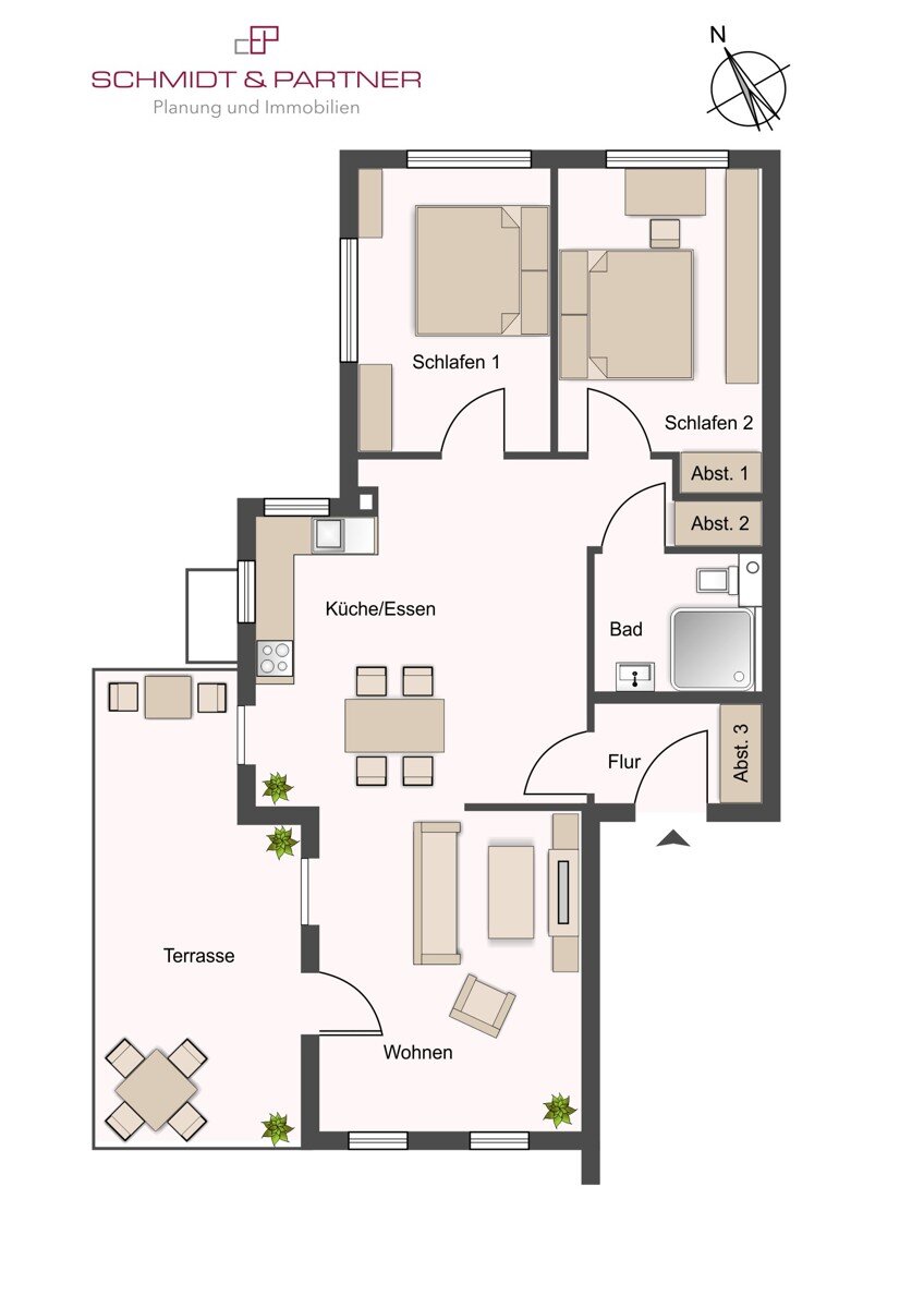 Wohnung zum Kauf 780.000 € 3 Zimmer 86 m²<br/>Wohnfläche Scharbeutz Scharbeutz 23683