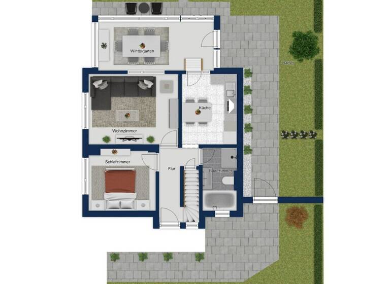 Einfamilienhaus zum Kauf 289.000 € 5 Zimmer 98 m² 809 m² Grundstück Bützfleth Stade / Bützfleth 21683