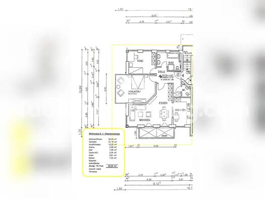 Wohnung zur Miete Tauschwohnung 1.500 € 3 Zimmer 93 m² 1. Geschoss Herdern Freiburg im Breisgau 79104