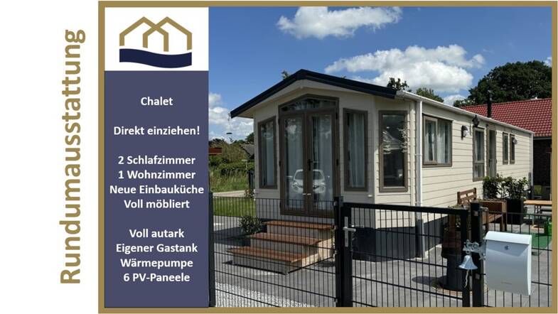 Haus zum Kauf 139.000 € 3 Zimmer 39,7 m² 303 m² Grundstück Brachvogelweg 1 Sehestedt Jade 26349