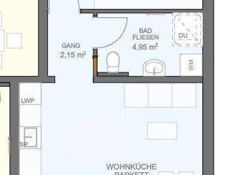 Wohnung zum Kauf 322.000 € 2 Zimmer 43,8 m² 3. Geschoss Mayssengasse Wien 1170
