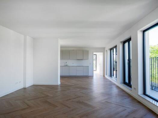 Wohnung zur Miete 3.674 € 4 Zimmer 102 m² 4. Geschoss Hertzstraße 19 Wilhelmsruh Berlin 13158