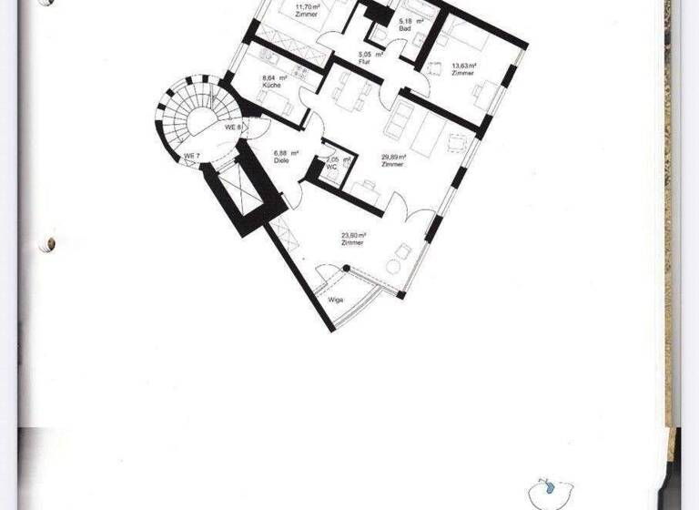 Wohnung zum Kauf 619.000 € 4 Zimmer 102 m² frei ab sofort Lietzenburger Straße 22 Wilmersdorf Berlin 10789