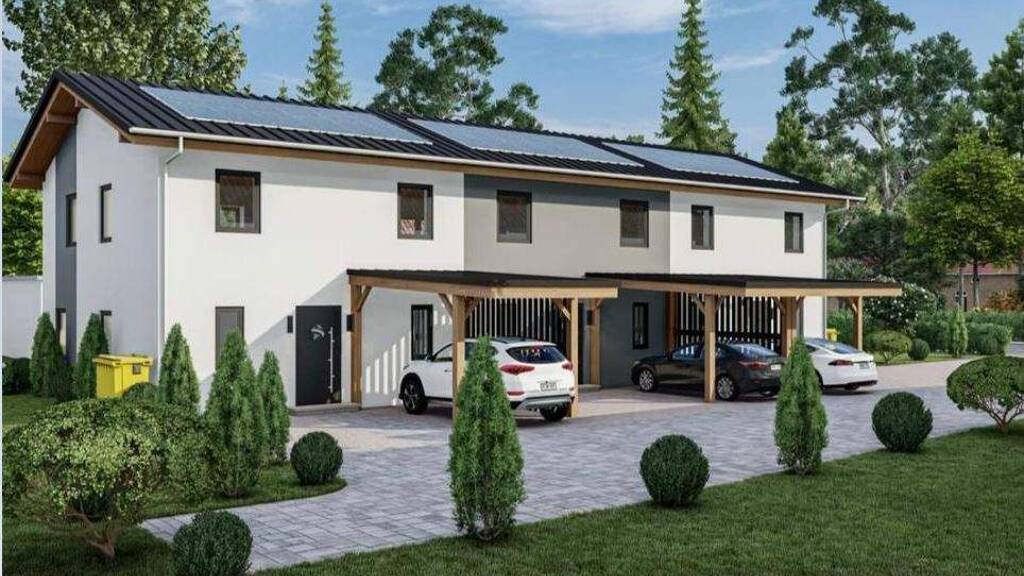 Reihenendhaus zum Kauf - Erstbezug provisionsfrei 4 Zimmer 110 m² 250 m² Grundstück frei ab sofort Straubing 94315