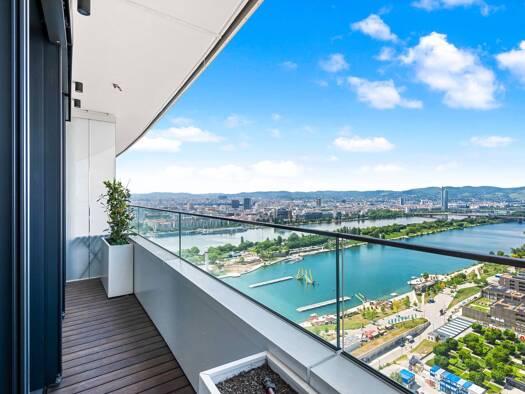 Wohnung zum Kauf - Erstbezug 799.000 € 2 Zimmer 66 m² 30. Geschoss Wien 1220