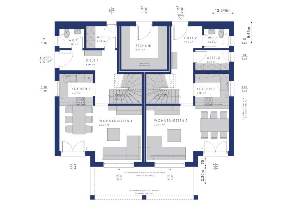 Mehrfamilienhaus zum Kauf 908.056 € 8 Zimmer 201,6 m²<br/>Wohnfläche 545 m²<br/>Grundstück Schwanebeck Panketal bei Berlin 16341