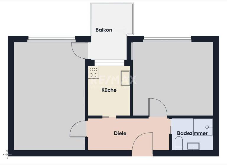 Wohnung zum Kauf 185.000 € 2 Zimmer 50 m² frei ab 01.03.2026 Fellbach 70734