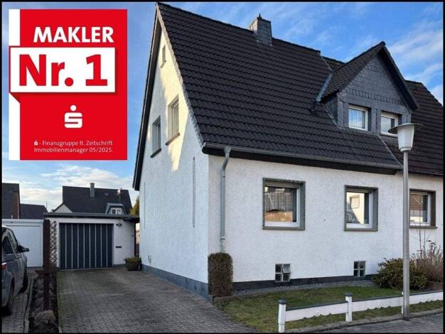 Doppelhaushälfte zum Kauf 195.000 € 3,5 Zimmer 53,7 m² 369 m² Grundstück Hamm-Norden Hamm 59065