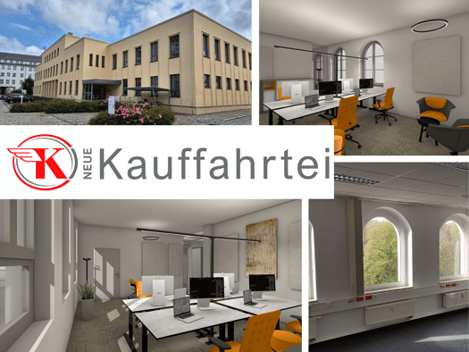 Bürofläche zur Miete provisionsfrei 415 m² Bürofläche Kauffahrtei 25 Altchemnitz Chemnitz 09120