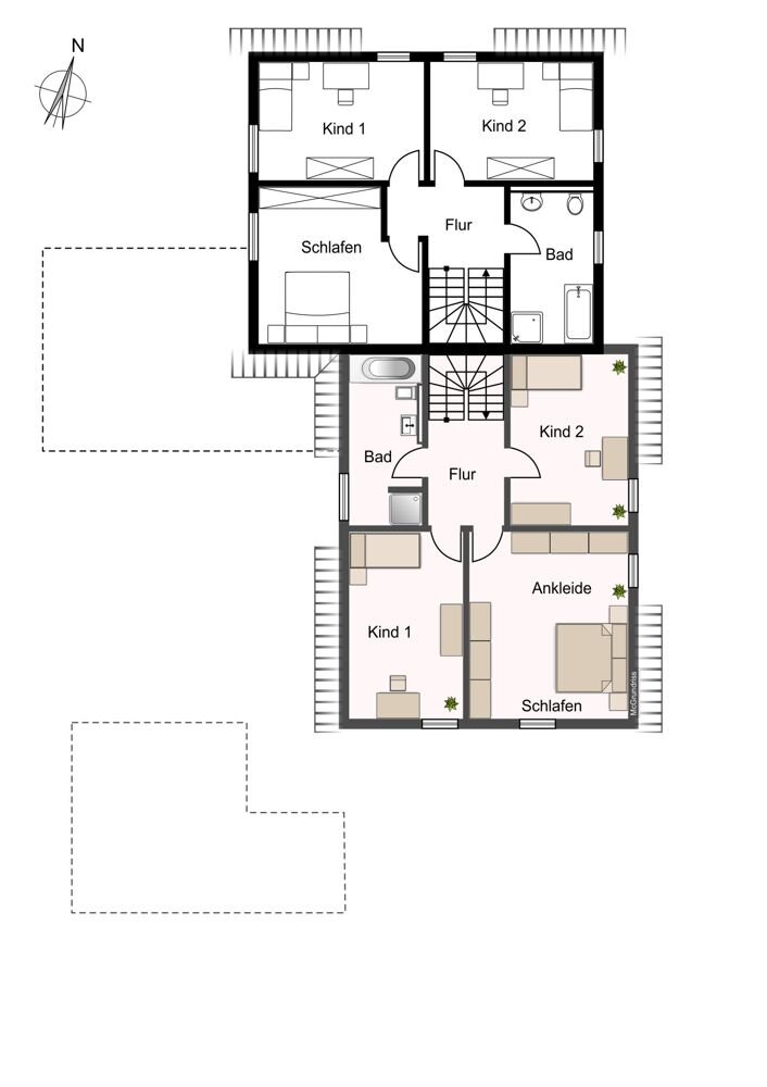 Doppelhaushälfte zum Kauf provisionsfrei 6 Zimmer 172,3 m²<br/>Wohnfläche 339 m²<br/>Grundstück Deutenbach Stein 90547