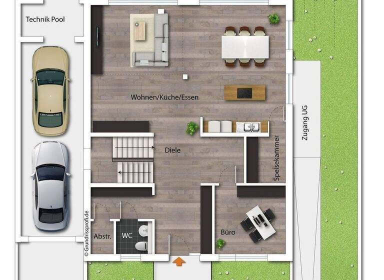 Villa zum Kauf - Erstbezug 1.650.000 € 7 Zimmer 297 m² 719 m² Grundstück frei ab sofort Drais Mainz 55127