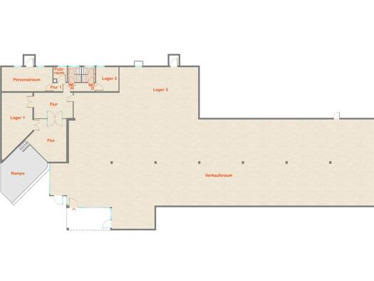 Laden zur Miete 6,07 € 555 m² Verkaufsfläche Hermeskeil Hermeskeil 54411