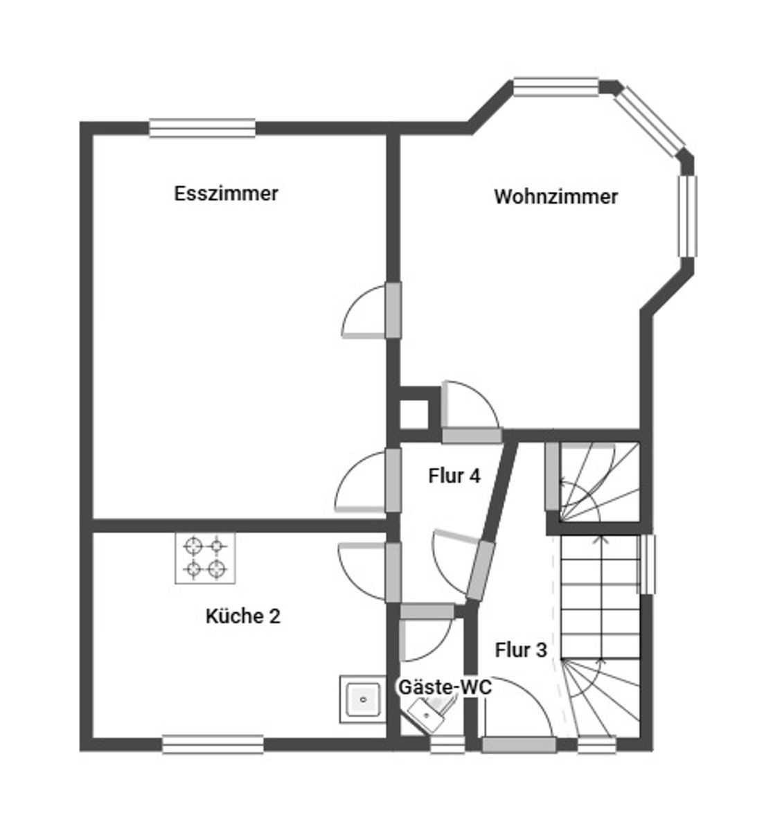 Doppelhaushälfte zum Kauf 380.000 € 7 Zimmer 124,7 m²<br/>Wohnfläche 237,1 m²<br/>Grundstück Kaltental Stuttgart 70569