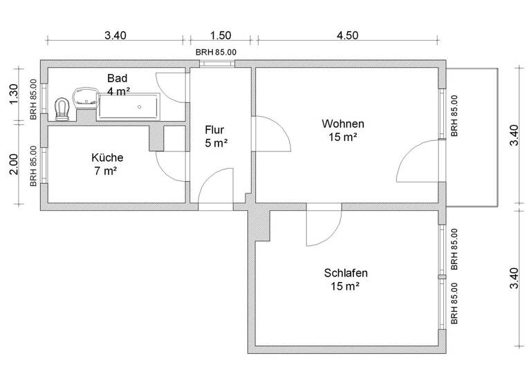 Wohnung zur Miete 318 € 2 Zimmer 49 m²<br/>Wohnfläche 4.<br/>Geschoss Weitblick 48 Eckersbach Zwickau 08066