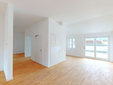 Wohnung zur Miete 2.145 € 4 Zimmer 135,5 m² 4. Geschoss Moningerstraße 11a Weststadt Karlsruhe 76135