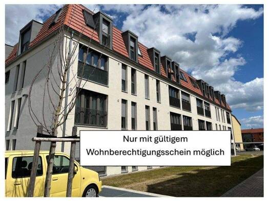Wohnung zur Miete nur mit Wohnberechtigungsschein 565 € 2 Zimmer 57,6 m² 2. Geschoss frei ab sofort In der Hut 8 Baiersdorf 91083