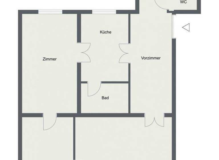 Wohnung zur Miete 1.043 € 3 Zimmer 95,4 m² 3. Geschoss Wien,Alsergrund 1090