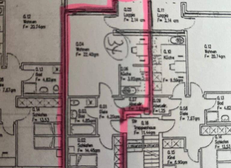 Wohnung zum Kauf 2 Zimmer 54 m² 3 Geschosse frei ab 01.05.2026 Wendorf Wismar 23968