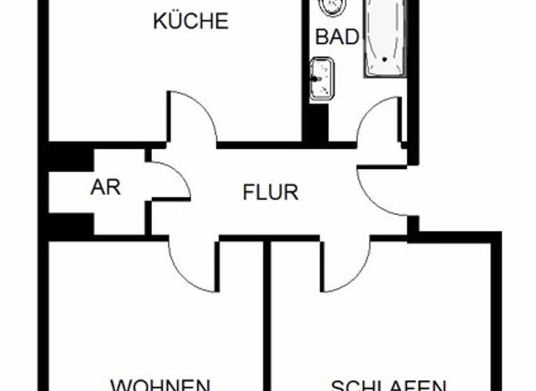 Wohnung zur Miete 564 € 2 Zimmer 53,7 m² frei ab 25.04.2026 Bessemerstr. 3 Friesenheim/Nord Ludwigshafen 67063