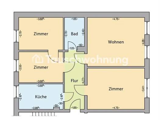 Wohnung zur Miete Tauschwohnung 762 € 4 Zimmer 76 m² EG Hansaviertel Rostock 18057