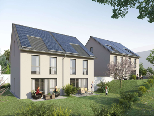 Doppelhaushälfte zum Kauf provisionsfrei 559.500 € 6 Zimmer 124 m² 223 m² Grundstück Schulweg 33 Neuffen 72639