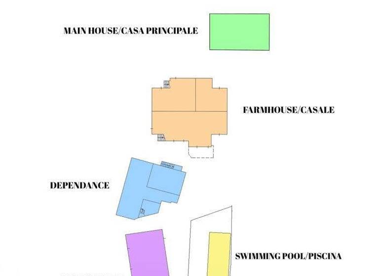 Bauernhaus zum Kauf 2.300.000 € 40 Zimmer 1.055 m² 34.000 m² Grundstück Anghiari 52031