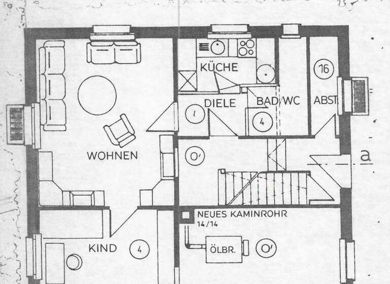 WG-Zimmer zur Miete 820 € 3 Zimmer 66 m² Geschoss EG/3 frei ab sofort Bahnhofstraße 21 Ellhofen 74248