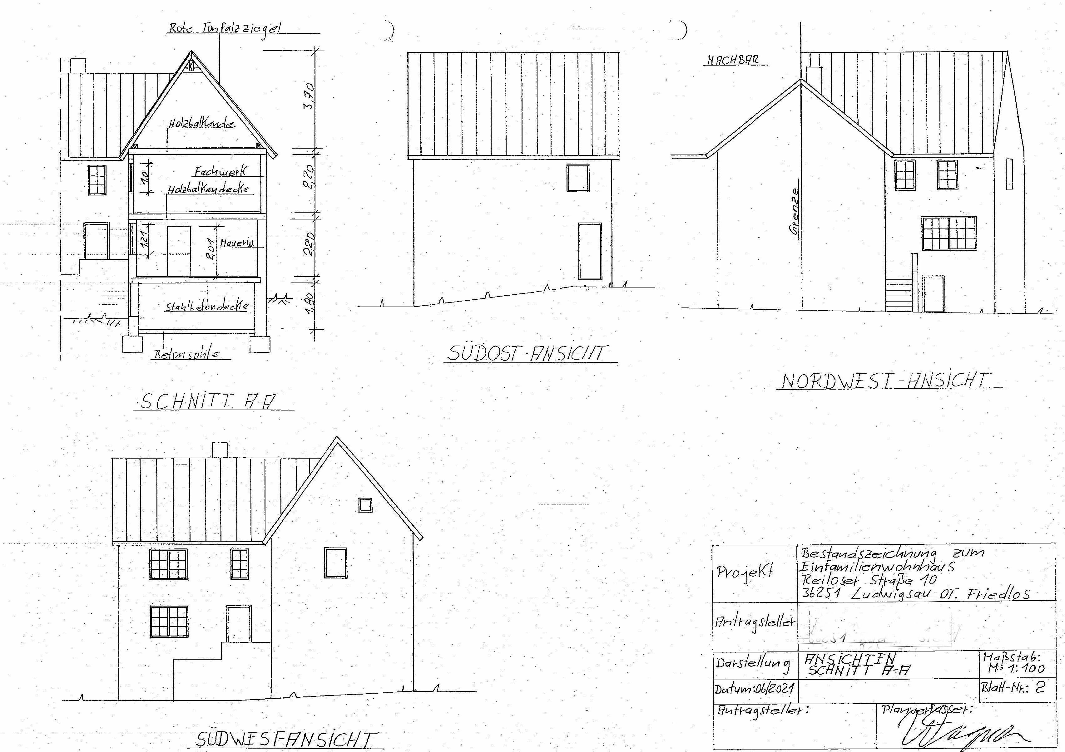 Einfamilienhaus zum Kauf 95.000 € 4 Zimmer 94 m²<br/>Wohnfläche 111 m²<br/>Grundstück ab sofort<br/>Verfügbarkeit Reiloser Straße 10 Friedlos Ludwigsau 36251