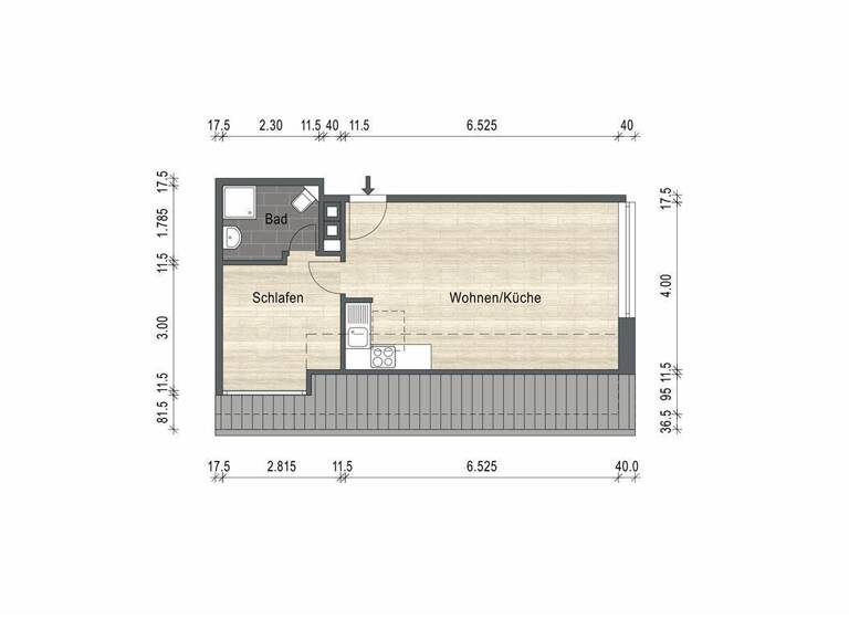 Wohnung zum Kauf 259.000 € 2 Zimmer 36 m²<br/>Wohnfläche ab sofort<br/>Verfügbarkeit Baltrum 26579
