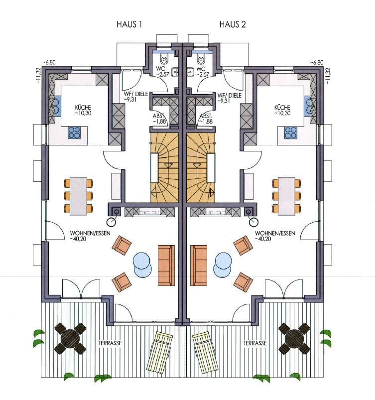 Doppelhaushälfte zum Kauf 1.047.392 € 6 Zimmer 140 m²<br/>Wohnfläche 533 m²<br/>Grundstück Spardorf 91080