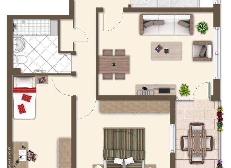 Wohnung zum Kauf 165.000 € 3,5 Zimmer 78 m² frei ab sofort Rauxel Castrop-Rauxel 44575